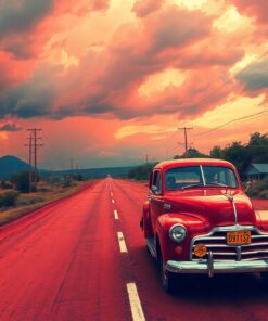 Highway Storm Paint Numbers