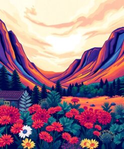 Papaya Portrait Paint Numbers