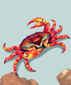 Crab Study Paint Numbers