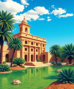 Pine Oasis Paint Numbers