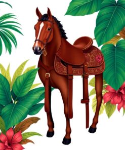 Tropical Leaves Paint Numbers