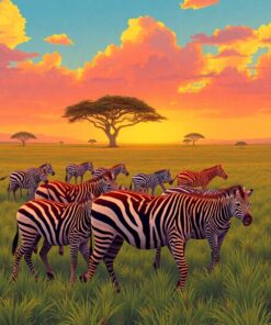 Safari Migration Paint Numbers