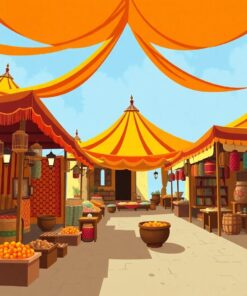 Trade Tent Paint Numbers