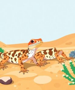 Vintage Salt Pan Skinks Paint By Numbers