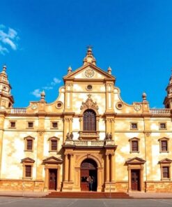 Vintage San Juan Cathedral Paint By Numbers