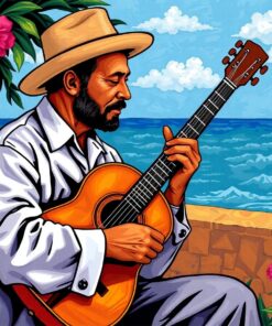 Vintage San Juan Melody Paint By Numbers