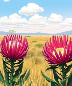 Savannah Protea Paint Numbers