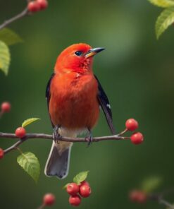 Tanager Study Paint Numbers