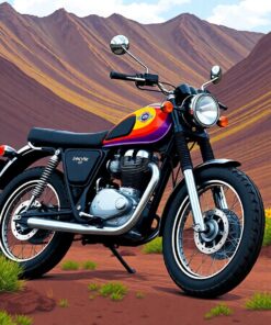 Volcanic Trail Paint Numbers