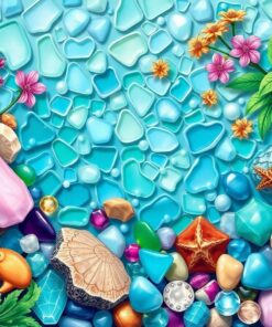 Glass Treasures Paint Numbers