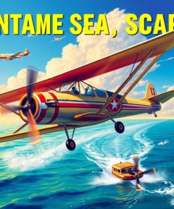 Seaplane Escape Paint Numbers
