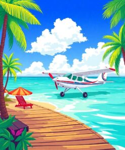 Island Arrival Paint Numbers