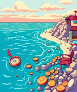 Gaming Coins Paint Numbers