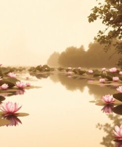 Lotus Pond Paint Numbers