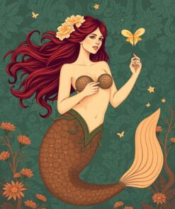 Mermaid Song Paint Numbers