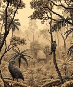 Rainforest Sketch Paint Numbers