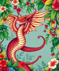 Botanical Canopy Paint Numbers