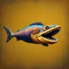Vintage Shelf Drop Coelacanth Paint By Numbers