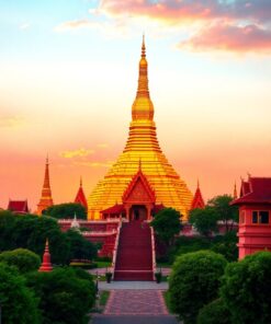 Golden Sunset Paint Numbers