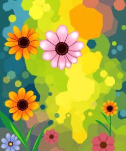 Hibiscus Duchess Paint Numbers