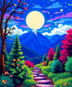 Jungle Flight Paint Numbers