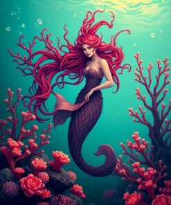 Coral Abyss Paint Numbers