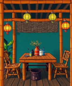 Bamboo Table Paint Numbers