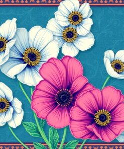 Tide Anemones Paint Numbers