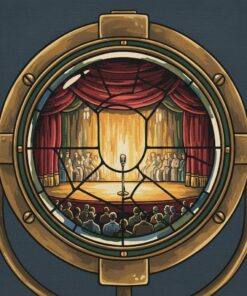 Vintage Stage Lens Reflection Paint By Numbers