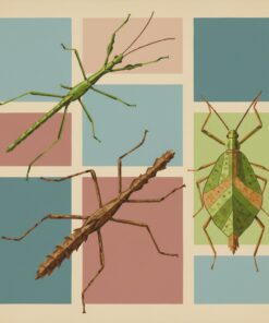 Vintage Stick Insect Study Paint By Numbers