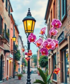 Exotic Orchids Paint Numbers