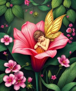 Fairy Slumber Paint Numbers