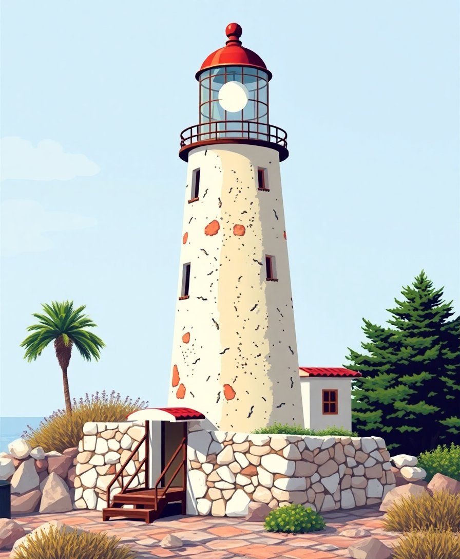 Coastal Beacon Paint Numbers Coastal Beacon Paint Numbers