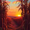 Sugarcane Sunset Paint Numbers