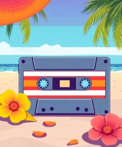 Summer Mixtape Paint Numbers