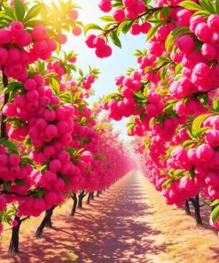 Lychee Grove Paint Numbers