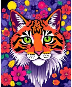 Palm Fronds Paint Numbers