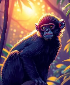 Spider Monkey Paint Numbers