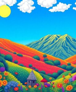 Temple Steps Paint Numbers