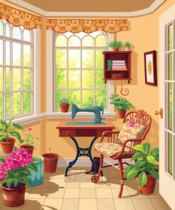 Sewing Box Paint Numbers