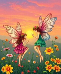 Fairy Sprites Paint Numbers