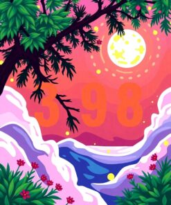 Wagon Sunset Paint Numbers