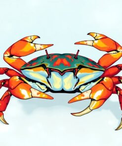 Crab Study Paint Numbers