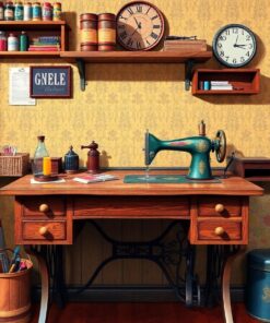 Desk Details Paint Numbers