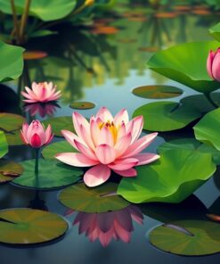 Lily Pond Paint Numbers