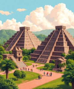 Teotihuacan Afternoon Paint Numbers