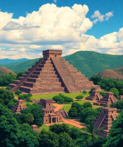 Teotihuacan Valley Paint Numbers