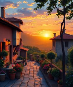 Sunset Glow Paint Numbers