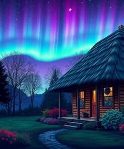 Bungalow Aurora Paint Numbers