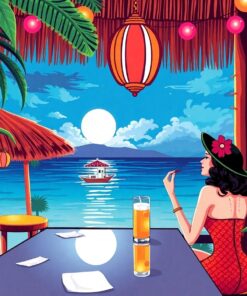 Bar Romance Paint Numbers